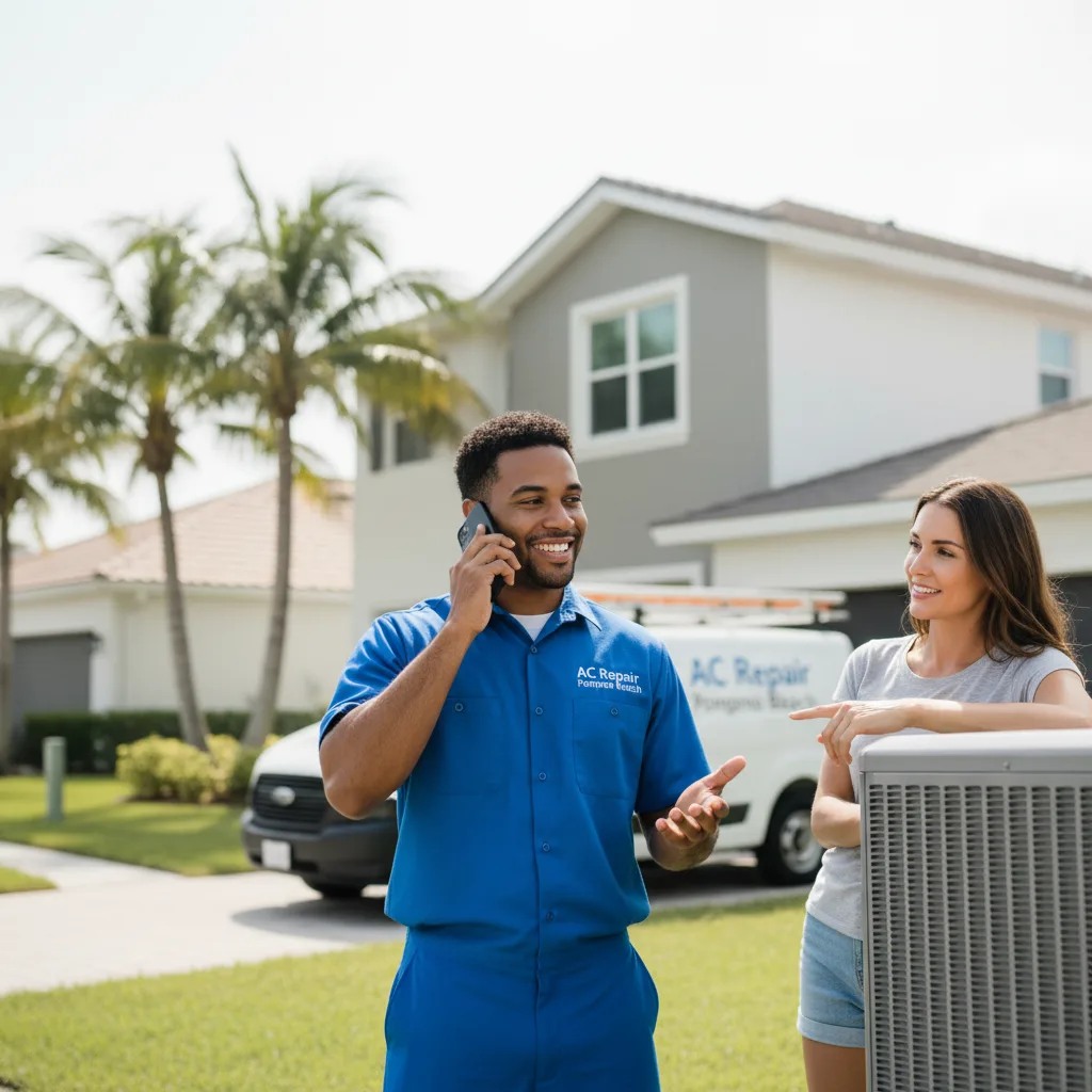 AC Repair Pompano Beach customer support in Harwood Heights